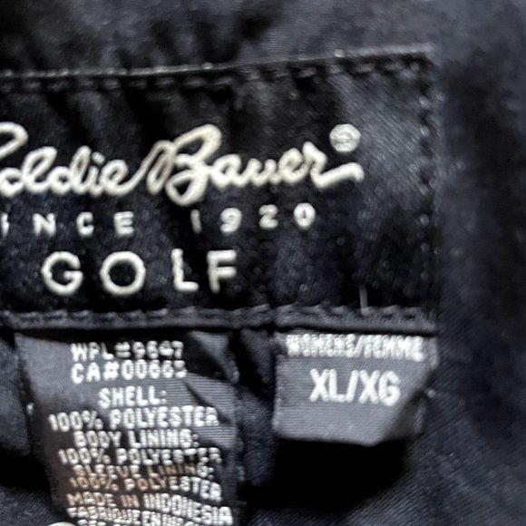 Eddie Bauer Pullover Jacket Quarter Zip Golf Windbreaker EBTEK XL u - Picture 9 of 9